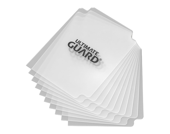 Divider - Standard Size (10) - Transparent - Ultimate Guard