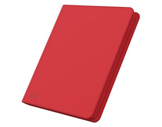 Binder - Zipfolio XenoSkin 480 Red- 24 Tasche (Quadrow) - Ultimate Guard