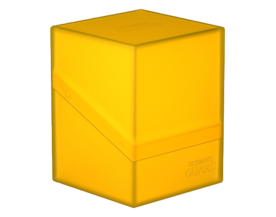 Deck Box - Boulder 100+ Amber - Standard Size - Ultimate Guard