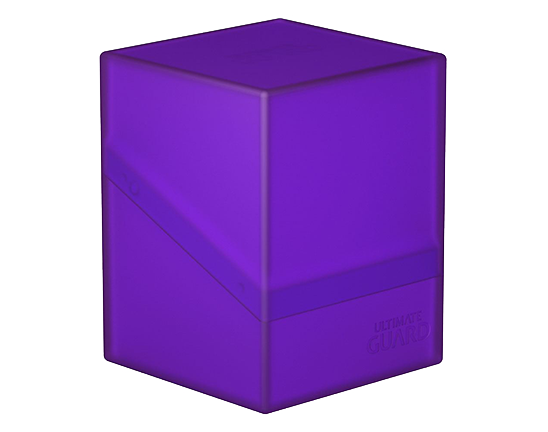 Deck Box - Boulder 100+ Amethyst - Standard Size - Ultimate Guard