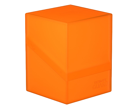 Deck Box - Boulder 100+ Poppy Topaz - Standard Size - Ultimate Guard