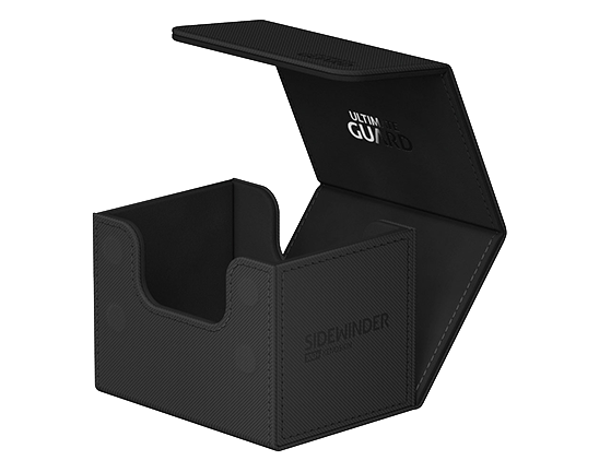 Deck Box - Sidewinder XenoSkin 100+ Black - Standard Size - Ultimate Guard