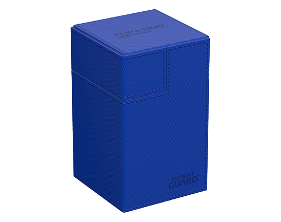 Deck Box - Flip'n'Tray XenoSkin 100+ Blue - Standard Size - Ultimate Guard
