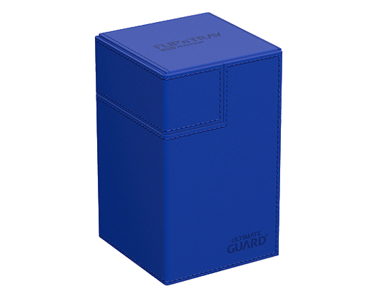 Deck Box - Flip'n'Tray XenoSkin 100+ Blue - Standard Size - Ultimate Guard