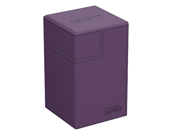 Deck Box - Flip'n'Tray XenoSkin 100+ Purple - Standard Size - Ultimate Guard