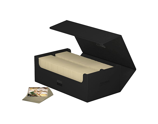 Card Box - Arkhive XenoSkin 800+ Black - Standard Size - Ultimate Guard