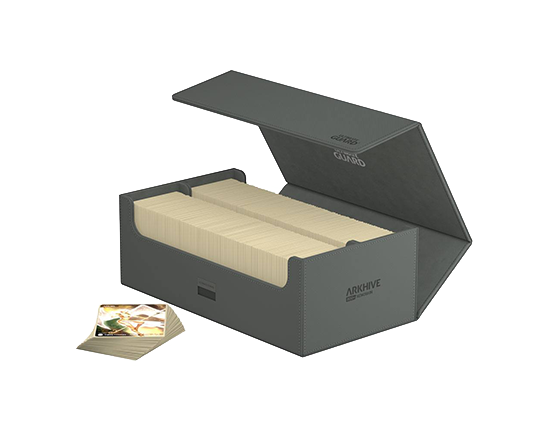 Card Box - Arkhive XenoSkin 800+ Grey - Standard Size - Ultimate Guard