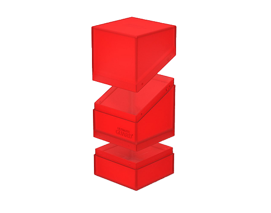Deck Box - Boulder'n'Tray 100+ Ruby - Standard Size - Ultimate Guard