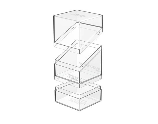 Deck Box - Boulder'n'Tray 100+ Clear - Standard Size - Ultimate Guard