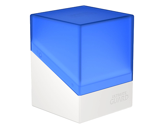 Deck Box - SYNERGY Boulder 100+ Blue/White - Standard Size - Ultimate Guard