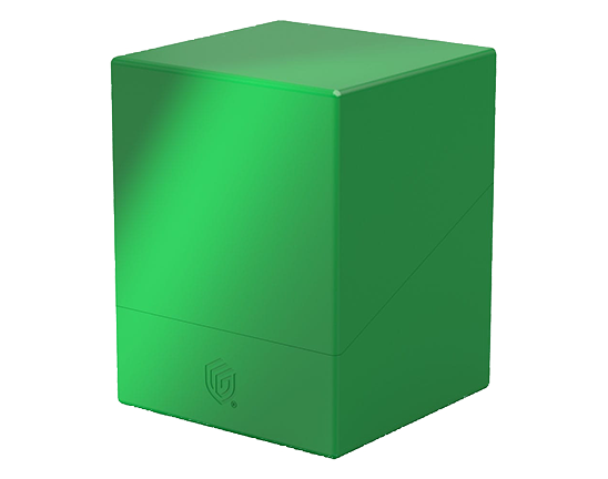Deck Box - Solid Boulder 100+ Green - Standard Size - Ultimate Guard