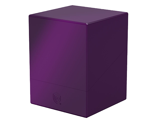 Deck Box - Solid Boulder 100+ Purple - Standard Size - Ultimate Guard