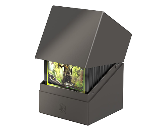 Deck Box - Solid Boulder 100+ Grey - Standard Size - Ultimate Guard