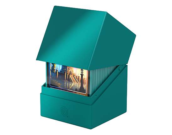 Deck Box - Solid Boulder 100+ Petrol - Standard Size - Ultimate Guard