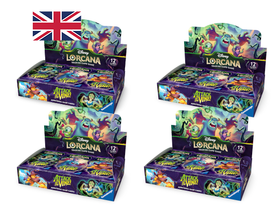 Attack Of The Vine! - Booster Box Case - ENG - PREORDINE