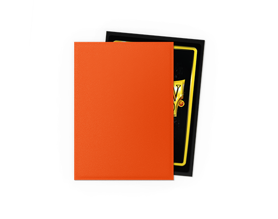 Sleeves - Dual Matte Ember - Dragon Shield
