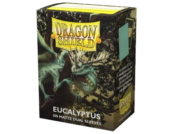 Sleeves - Dual Matte Eucalyptus - Dragon Shield