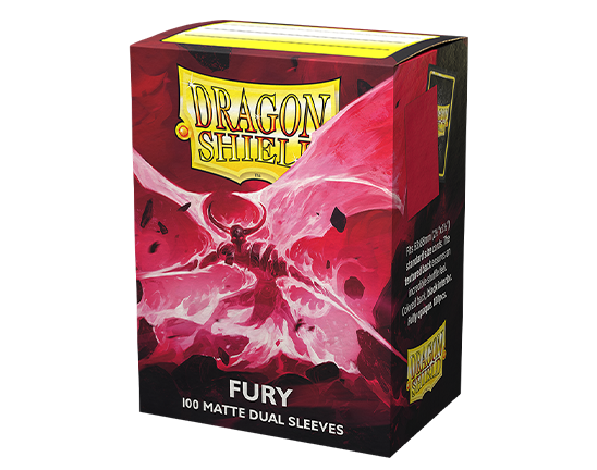 Sleeves - Dual Matte Fury - Dragon Shield