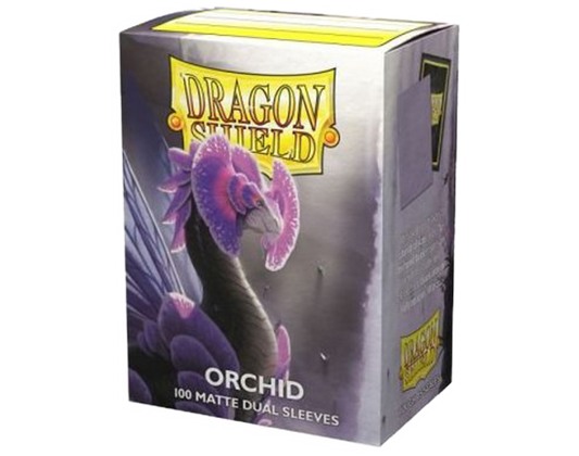 Sleeves - Dual Matte Orchid - Dragon Shield