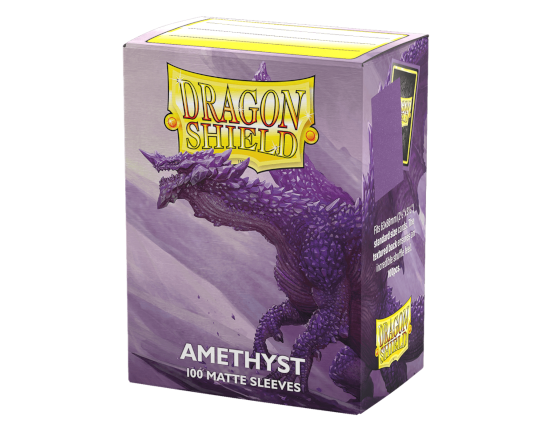 Sleeves - Matte Amethyst - Dragon Shield