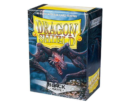 Sleeves - Matte Black - Dragon Shield