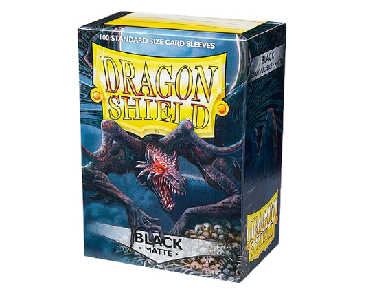 Sleeves - Matte Black - Dragon Shield
