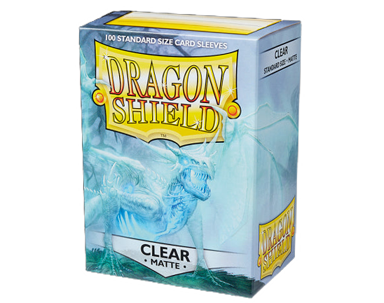 Sleeves - Matte Clear - Dragon Shield