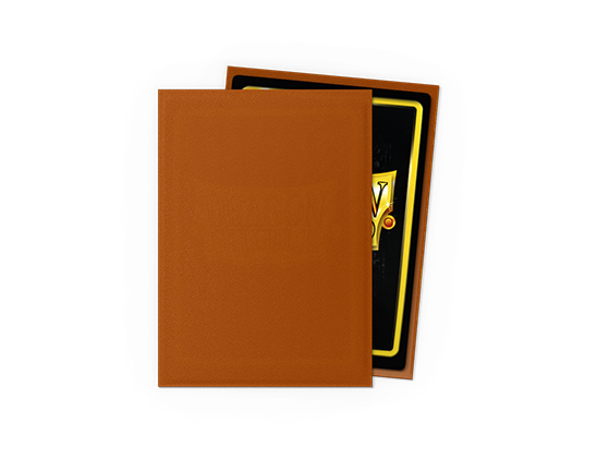 Sleeves - Matte Copper - Dragon Shield