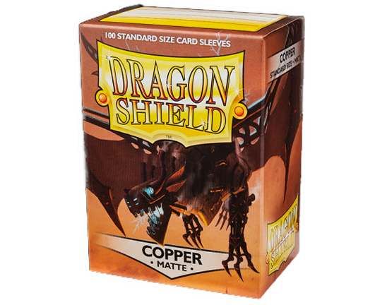 Sleeves - Matte Copper - Dragon Shield