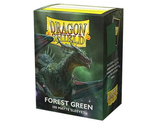 Sleeves - Matte Forest Green - Dragon Shield