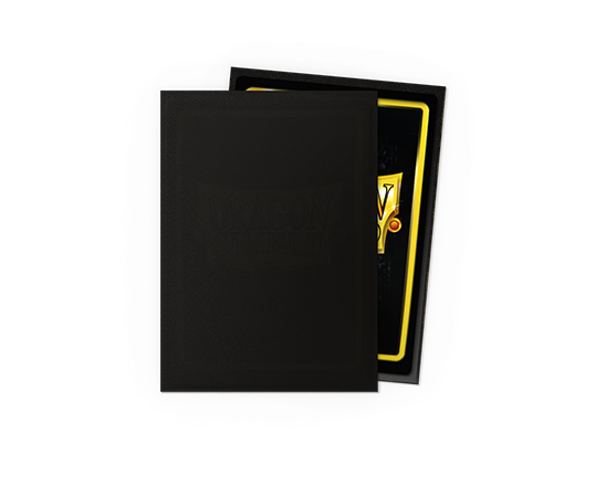Sleeves - Matte Jet - Dragon Shield