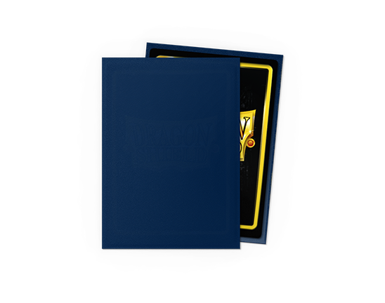 Sleeves - Matte Midnight Blue - Dragon Shield