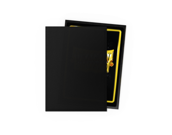 Sleeves - Matte Non Glare Black - Dragon Shield
