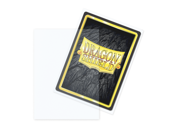 Sleeves - Standard Size Outer Sleeves - Matte Clear - Dragon Shield