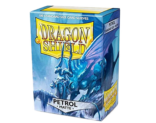 Sleeves - Matte Petrol - Dragon Shield