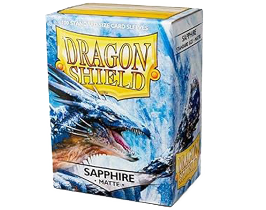Sleeves - Matte Sapphire - Dragon Shield