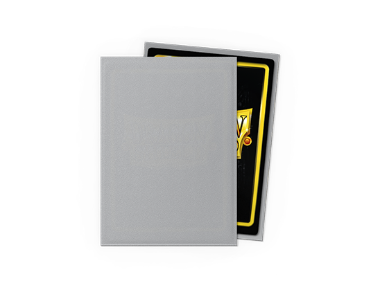 Sleeves - Matte Silver - Dragon Shield