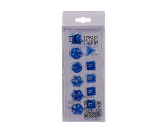 Dice - 11 Dice Set Pacific Blue - Ultra Pro Eclipse
