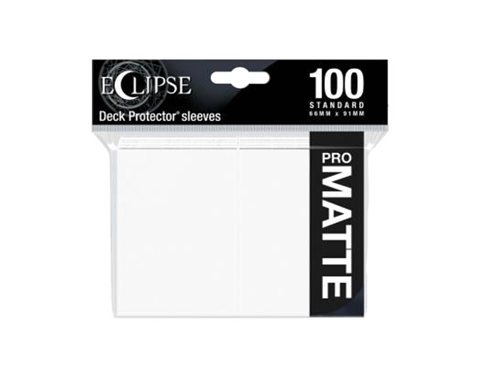 Sleeves - Matte Arctic White - Ultra Pro Eclipse