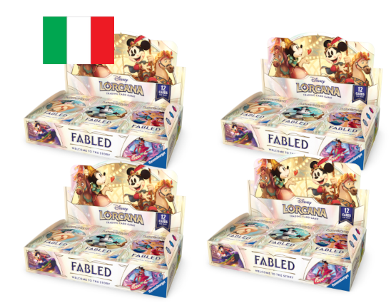 lorcana fabled booster box case Fabled - Booster Box Case