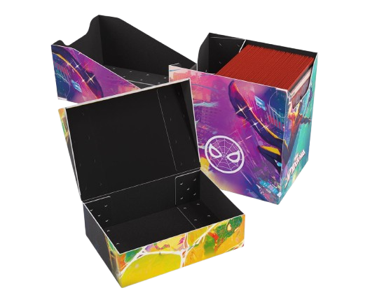 Deck Box - Soft Crate 80+ - Spider Man and Spider Gwen - Gamegenic