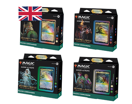 Universes Beyond - Lord of the Rings: Tales of Middle-Earth - Commander Deck Bundle