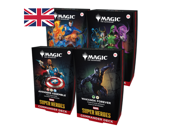 Marvel Super Heroes - Commander Deck Bundle