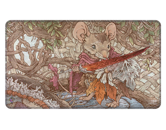 Playmat - Mabel, Heir to Cragflame - Holo Foil - Bloomburrow - Ultra Pro