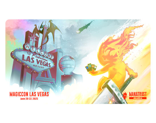 Playmat - Final Firey - MagicCon Las Vegas 2025 - ManaTrust Lifestyle
