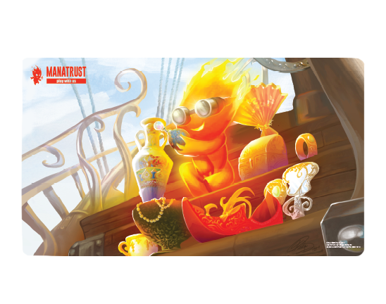 Playmat - Firey, Nimble Pilferer - ManaTrust Lifestyle