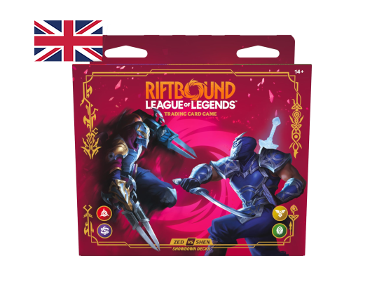 Vendetta - Showdown Deck Display - Zed Vs Shen - ENG - PREORDINE