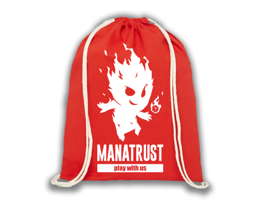 Zainetto Tela - Firey Logo - ManaTrust Lifestyle