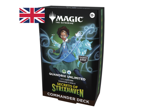 Secrets of Strixhaven - Commander Deck - Quandrix Unlimited - PREORDINE