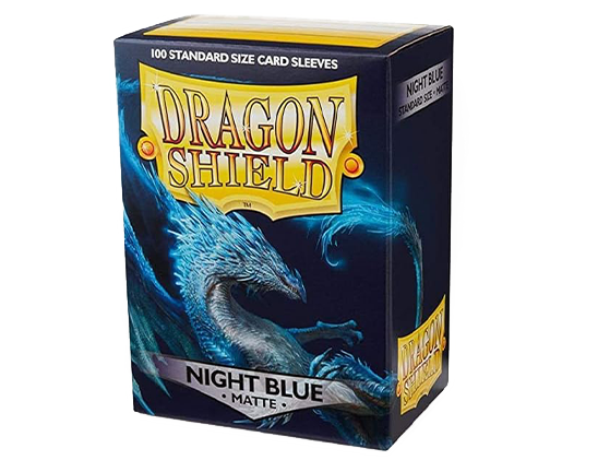 Sleeves - Matte Night Blue - Dragon Shield